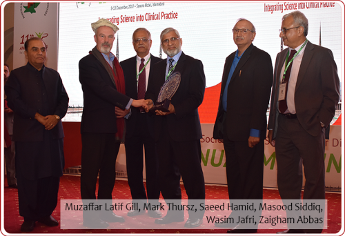 Muzaffar Latif Gill Mark Thursz Saeed Hamid Masood Siddiq Wasim Jafri Zaigham Abbas 2